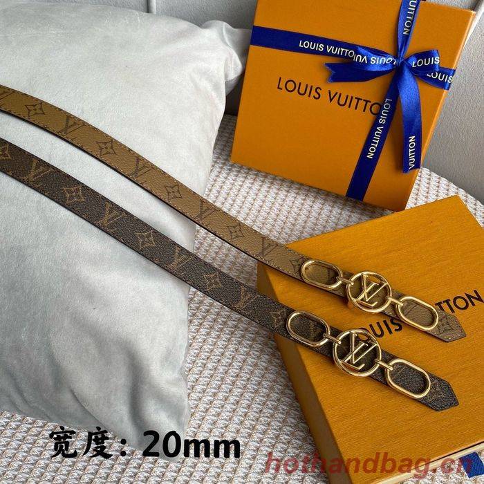 Louis Vuitton Belt 20MM LVB00001 Louis Vuitton Belt 20MM LVB00001